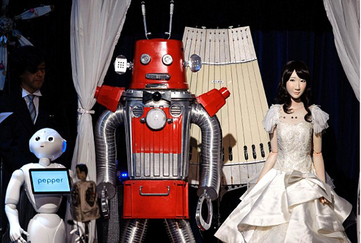 robots wedding..